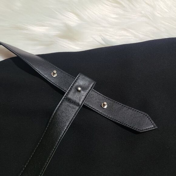 Theory|Yvetta Elevate Crepe Sleeveless Top, Petite - Picture 7 of 10